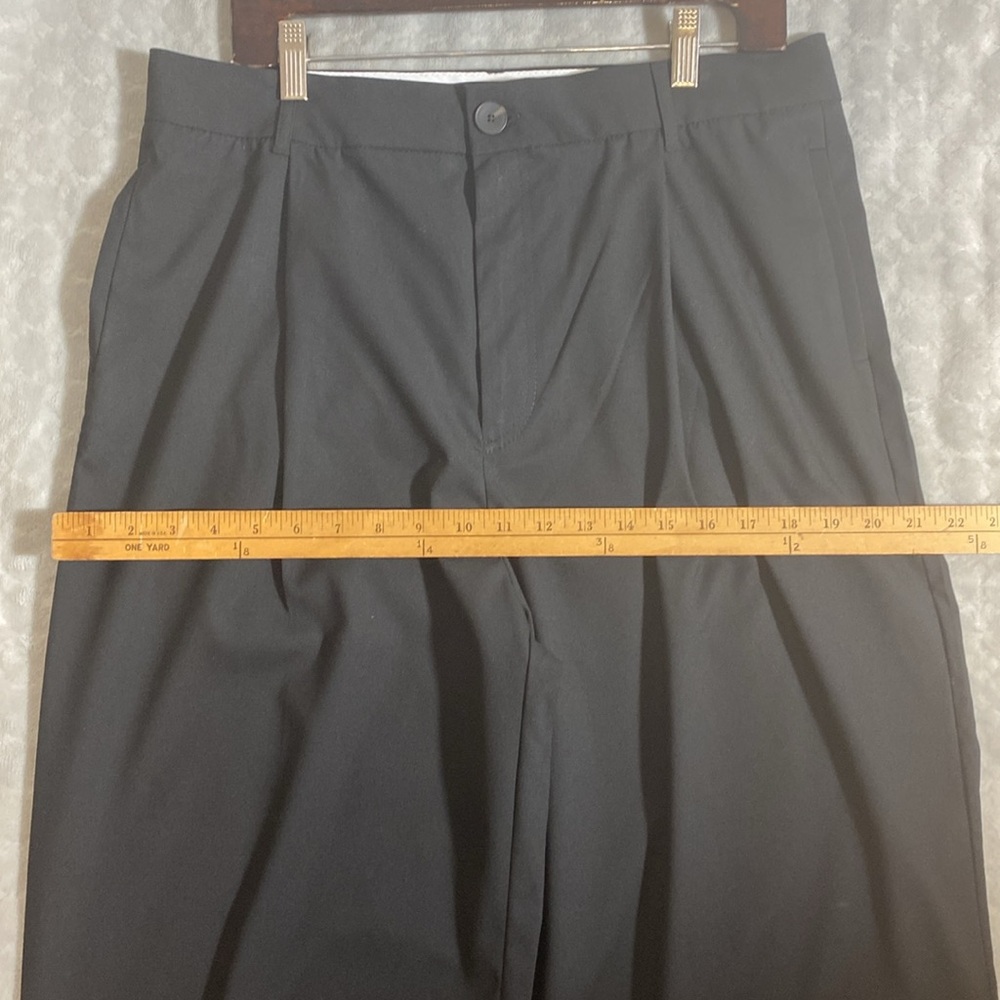Zara High Waisted Black Wide-Leg Pants Size XL NWOT - Picture 10 of 14